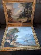 Bilder 2 Stück Leinwand 60x50