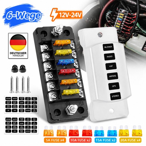 Wege sicherungs kasten led - 6,