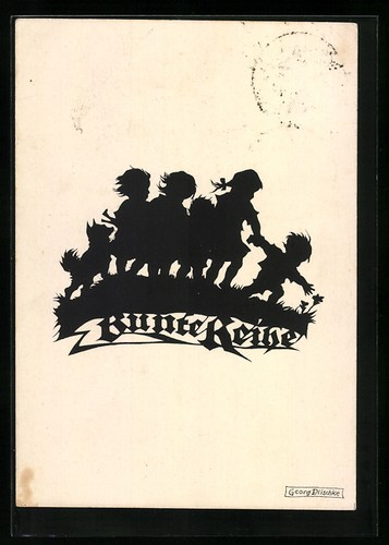 Künstler georg plischke - künstler-ak,