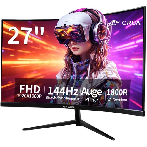 Curved computer monitor fhd - fhd, 27