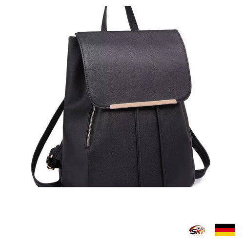 Miss lulu kunstleder rolltop - miss,