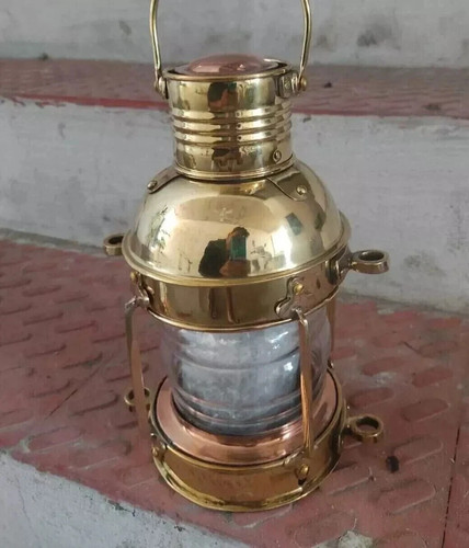 Lampe laterne maritim messing - lampe,