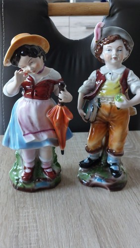 Gräfenthal porzellan figuren - porzellan,