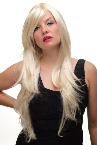 Perücke wig platinblond sehr - perücke,