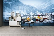 3D Schneewald ZHU038 Tapete