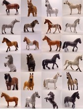 Schleich Pferde Falabella Dartmoor Trakehner Palomino Shetland Island Shire z.A.
