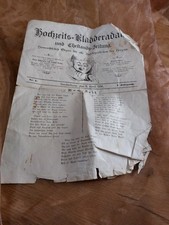 Hochzeits-Kladderadatsch 1896