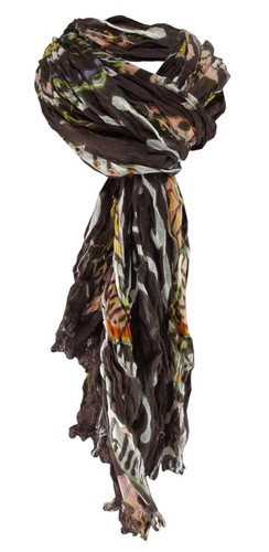 Chiffon raffschal - chiffon, in