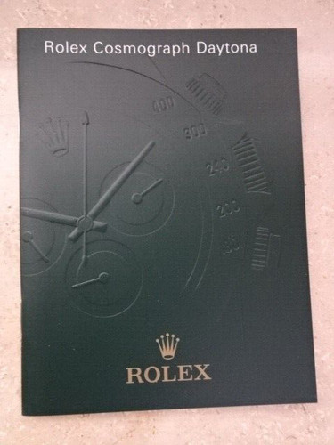 Rolex daytona booklet - ,
