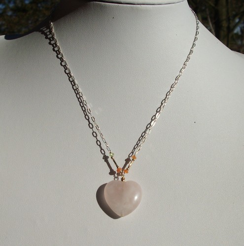 Ces kette rosenquarz herz - ces,