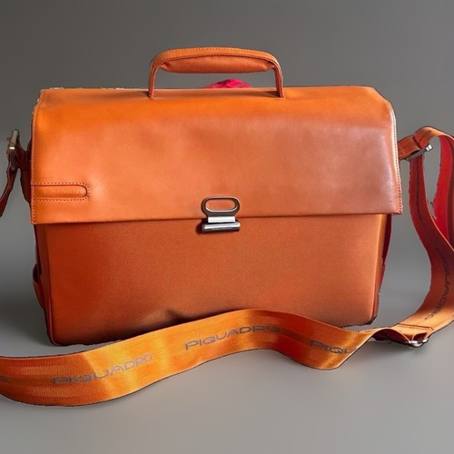 Piquadro aktentasche orange - piquadro,