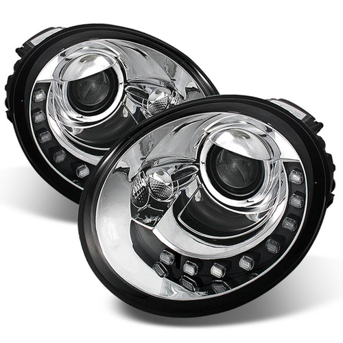 Led scheinwerfer set chrom - scheinwerfer,