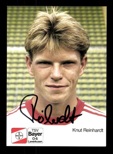 Knut reinhardt autogrammkarte - reinhardt,
