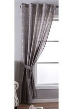  Vorhang Wildseide Optik 1er