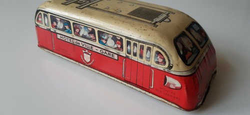 Blechspielzeug omnibus bus - blechspielzeug,
