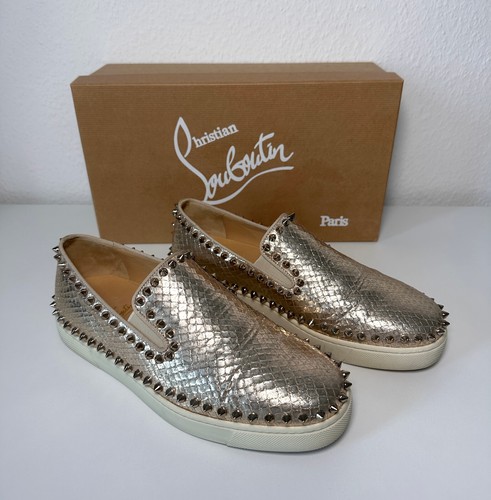 Christian louboutin metallic - christian,
