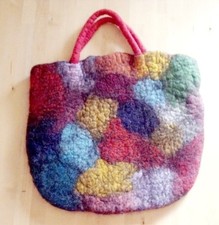 Stabile Filz-Shoppertasche