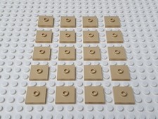 20 Lego Fliesen 2x2 mit Noppe