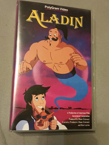 Aladin polygram video kassette - aladin,
