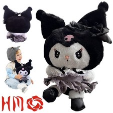 25cm Dark Gothic Black Plüsch