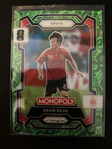 David silva green panini - silva,