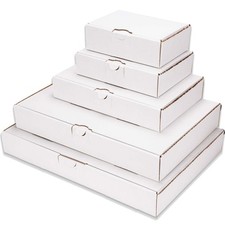 Maxibriefkarton Postkarton Faltkarton Versandkarton Maxibrief Warensendung weiß