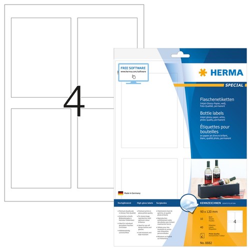 Herma flaschen etiketten - herma,