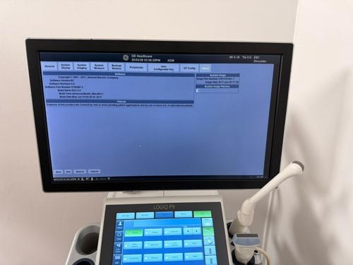 Logiq ultrasound machine - logiq, p9