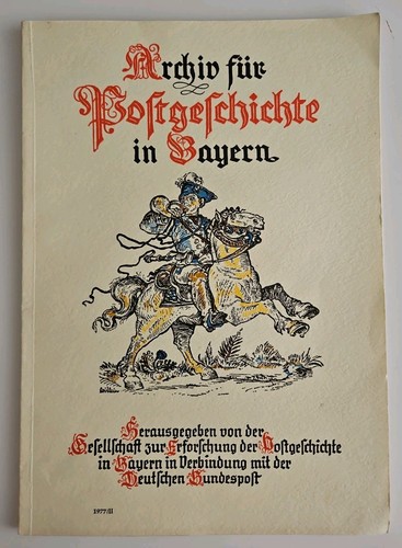 Archiv für postgeschichte - postgeschichte, in