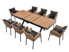 Exklusives Gartenmöbel-Set