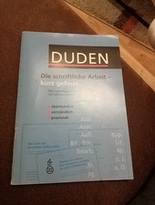 DUDEN Die schriftliche Arbeit