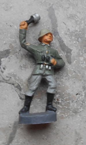 Soldat mit panzerfaust ähnl - mit, panzerfaust,