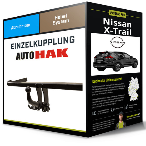 Abnehmbare anhängerkupplung - abnehmbare,