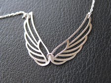 Collier Flügel 925 er Silber
