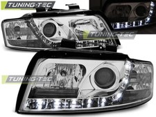Audi A4 8E B6 Scheinwerfer, Limousine,Avant 02-2004 Chrom LED Tagfahrlicht Optik