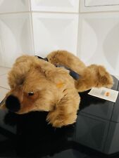 Steiff 992261 Braunbär Bruno JJ1 Teddy mit Originaletikett, Fahne und Knopf