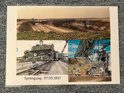 Abraumförderbrücke tagebau - abraumförderbrücke,