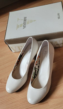 Venturini Leder Pumps Weiß