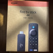 Amazon Fire Stick 4K Ultra HD - Alexa-Sprachfernbedienung - TV Mediaplayer - 2024