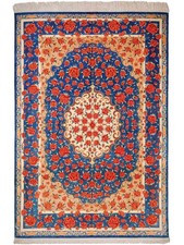 Khademi Ghom Seidenteppich