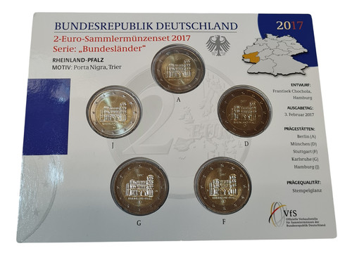 Deutschland brd euro - 5, €