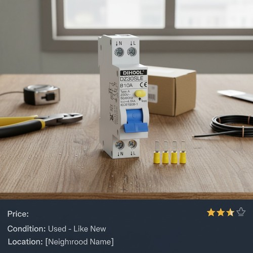 10a schutzschalter rcbo - fi,