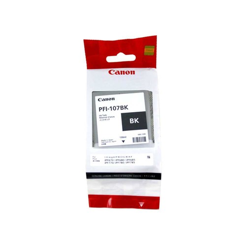 Canon patrone pfi 107bk black - canon,