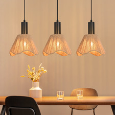 Pendelleuchte 3-flammig–Boho