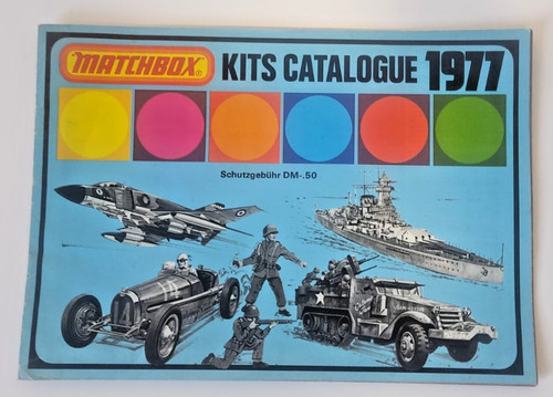 Matchbox kits catalogue 1977 - kits,