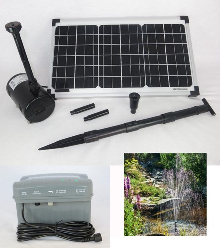 Solar tauch teich pumpe - w,