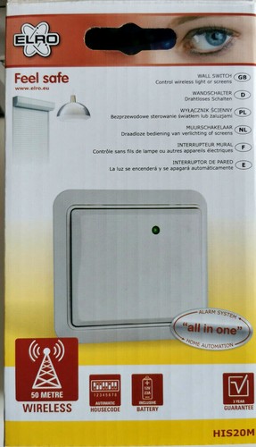 Elro funk wandschalter his20m - funk-wandschalter,