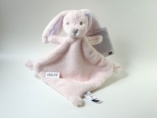 Nicotoy Hase rosa flauschig Kuscheltuch Schmusetuch (T220)