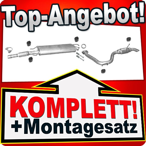 Auspuff für toyota rav iii - auspuff,