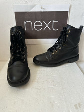 NEXT schwarze Lederstiefel